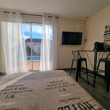 Chambre Avec Piscine Partagee Marcorignan Ngoại thất bức ảnh